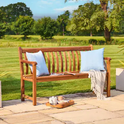 Alexander Rose Redcliffe Acacia 4' Broadfield Bench
