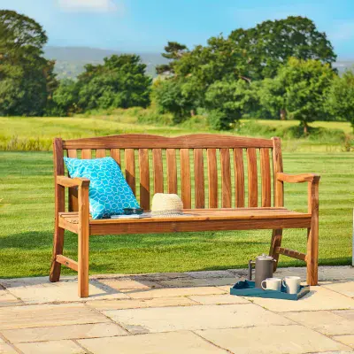 Alexander Rose Redcliffe Acacia 5' Cuckfield Bench