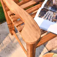 Alexander Rose Redcliffe Acacia 5' Turnberry Bench