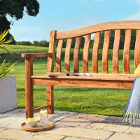 Alexander Rose Redcliffe Acacia 5' Turnberry Bench