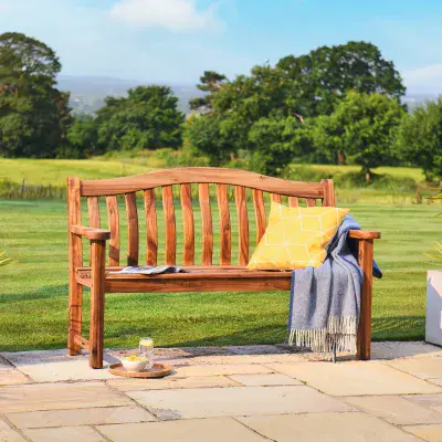 Alexander Rose Redcliffe Acacia 5' Turnberry Bench