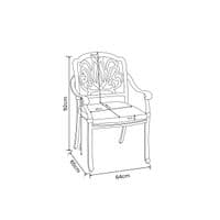 Hartman Amalfi 4 Seat Dining Set