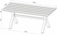 Hartman Arley 6 Seat Dining Set