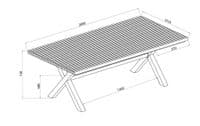 Hartman Eden 6 Seat Dining Set