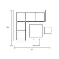 Hartman Eden Square Casual Dining Set