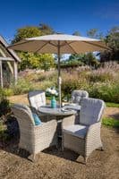 Hartman Eton 4 Seat Round Dining Set