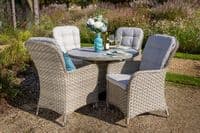 Hartman Eton 4 Seat Round Dining Set