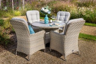 Hartman Eton 4 Seat Round Dining Set
