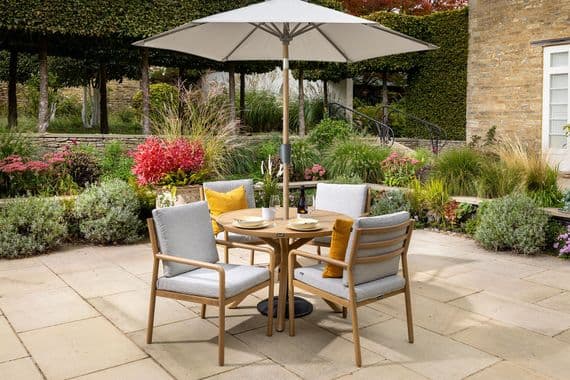Hartman Sahara 4 Seat Round Set