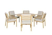 Hartman Sahara 6 Seat Round Set