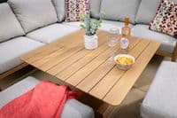 Hartman Sahara Square Casual Dining Set with Adjustable Table