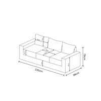 Hartman Siesta 3 Seat Sofa Lounge Set
