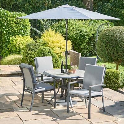 LG Outdoor Turin 4 Seat Dining Set