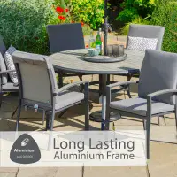 LG Outdoor Turin 6 Seat Dining Set