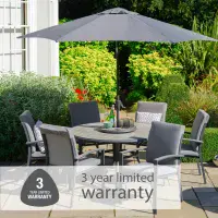 LG Outdoor Turin 6 Seat Dining Set