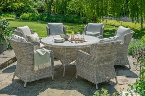 Wroxham Deluxe 6 Seat Dining Set
