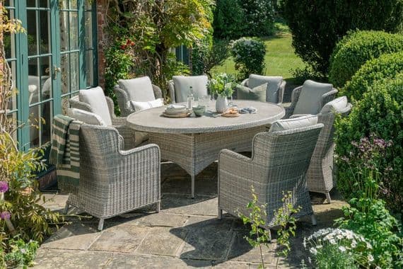 Wroxham Deluxe 8 Seat Dining Set