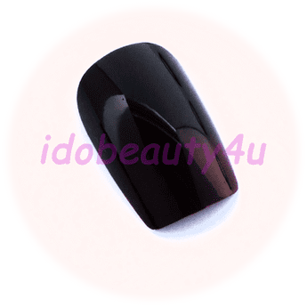 24 LOOSE FALSE NAIL TIPS MANICURE NAILS DARK RED WINE / BROWN 10 SIZES NO GLUE