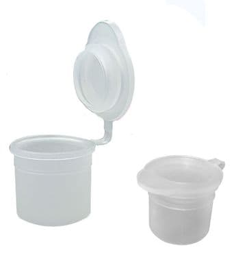 3.5ml SMALL EMPTY PLASTIC PAINT POT TUB