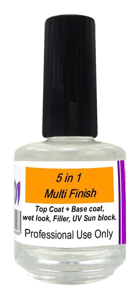 In Ridge Filler wet Look Top Coat Base Coat and UV sun