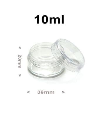 8ml / 7gram Empty jars for powders, nail art