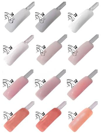 Acrylic Powder Refill Bag Sculpting System White Clear Natural Cover Nail Nails