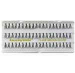 AMAZING SHINE Individual False Eyelashes Eyelash Medium Black Flare Fake Eye Lashes