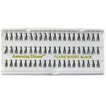 AMAZING SHINE Individual False Eyelashes Eyelash Short Black Flare Fake Eye Lashes