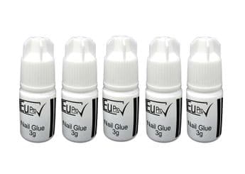 Eu Pro 3g Clear Tip Glue Adhesive For Acrylic Salon Nails Tips, Nail Art Bottle
