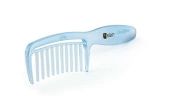 Goody Ouchless Gentle Flex Teeth Hair Styling Comb Detangling Pale Blue