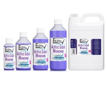 Koi Blue Acrylic Liquid Monomer False Salon Quality Nails Requires Nail Powder