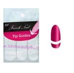 NAIL TIPS FRENCH MANICURE TIP GUIDES NAILS GUIDE ROUND TEMPLATE STICKER
