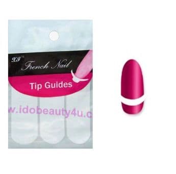 NAIL TIPS FRENCH MANICURE TIP GUIDES NAILS GUIDE ROUND TEMPLATE STICKER