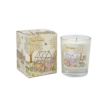 9cl Illustrated Summer Range Candle - Herb Garden - Sage & Thyme