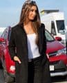 Boucle Coat - Burgundy