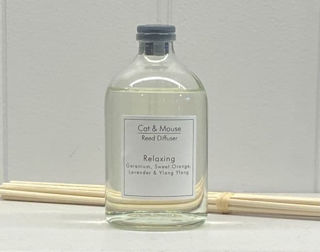 Clear Apothecary Reed Diffuser Kit - Relaxing
