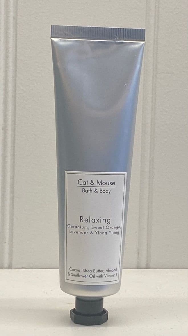 Cocoa & Shea Butter Hand Cream 100g Tube - Relaxing