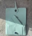 Faux Leather Dogon Style Wallet - Mint