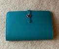 Faux Leather Dogon Style Wallet - Ocean