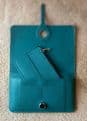 Faux Leather Dogon Style Wallet - Ocean