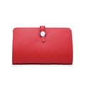 Faux Leather Dogon Style Wallet - Red