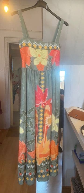 Floral Sundress - Khaki