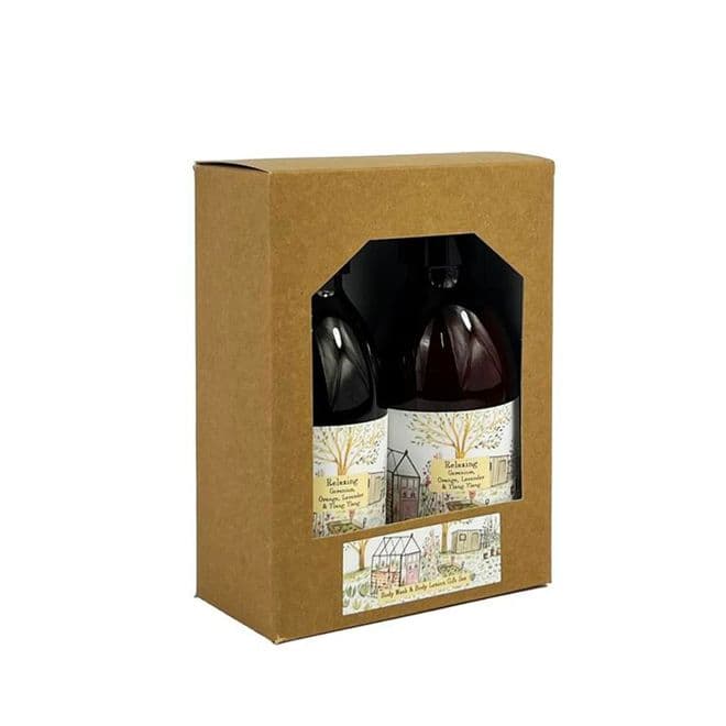 Herb Garden Body Lotion & Body Wash Duo Gift Set – Relaxing