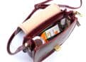 Leather Mini Saddle Bag - Dark Tan