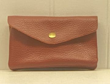 Leather Purse - Burnt Sienna