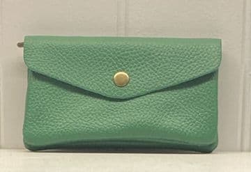Leather Purse - Green