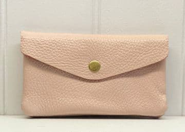 Leather Purse - Nude