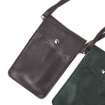 Leather Traveller Bag - Chocolate