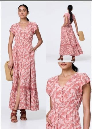 Maxi Dress – Nude Pink