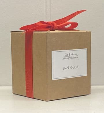 Scented Candle 20cl in a Gift Box - Black Opium
